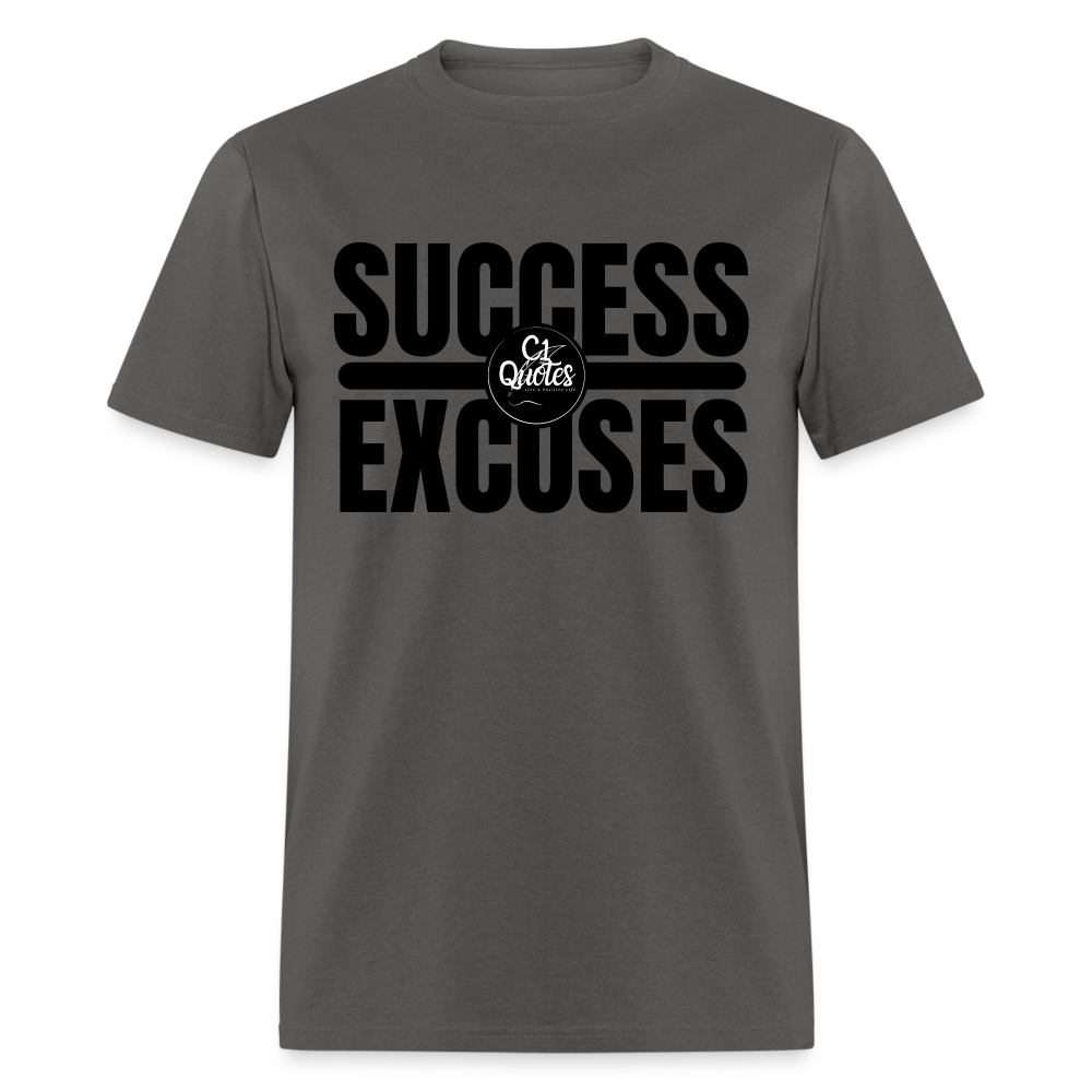 Success Over Excuses Unisex Classic T-Shirt (Black Lettering)