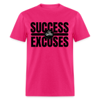 Success Over Excuses Unisex Classic T-Shirt (Black Lettering)