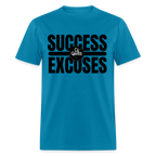 Success Over Excuses Unisex Classic T-Shirt (Black Lettering)