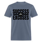 Success Over Excuses Unisex Classic T-Shirt (Black Lettering)