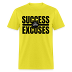 Success Over Excuses Unisex Classic T-Shirt (Black Lettering)