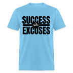 Success Over Excuses Unisex Classic T-Shirt (Black Lettering)