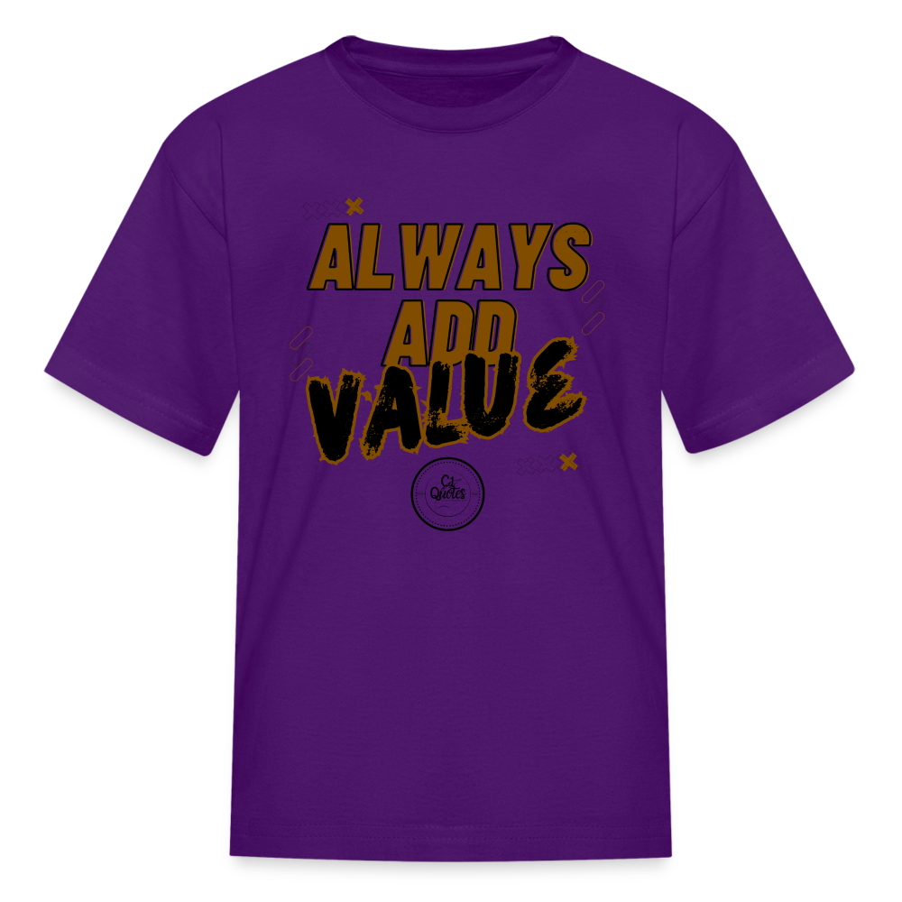 Always Add Kids' T-Shirt