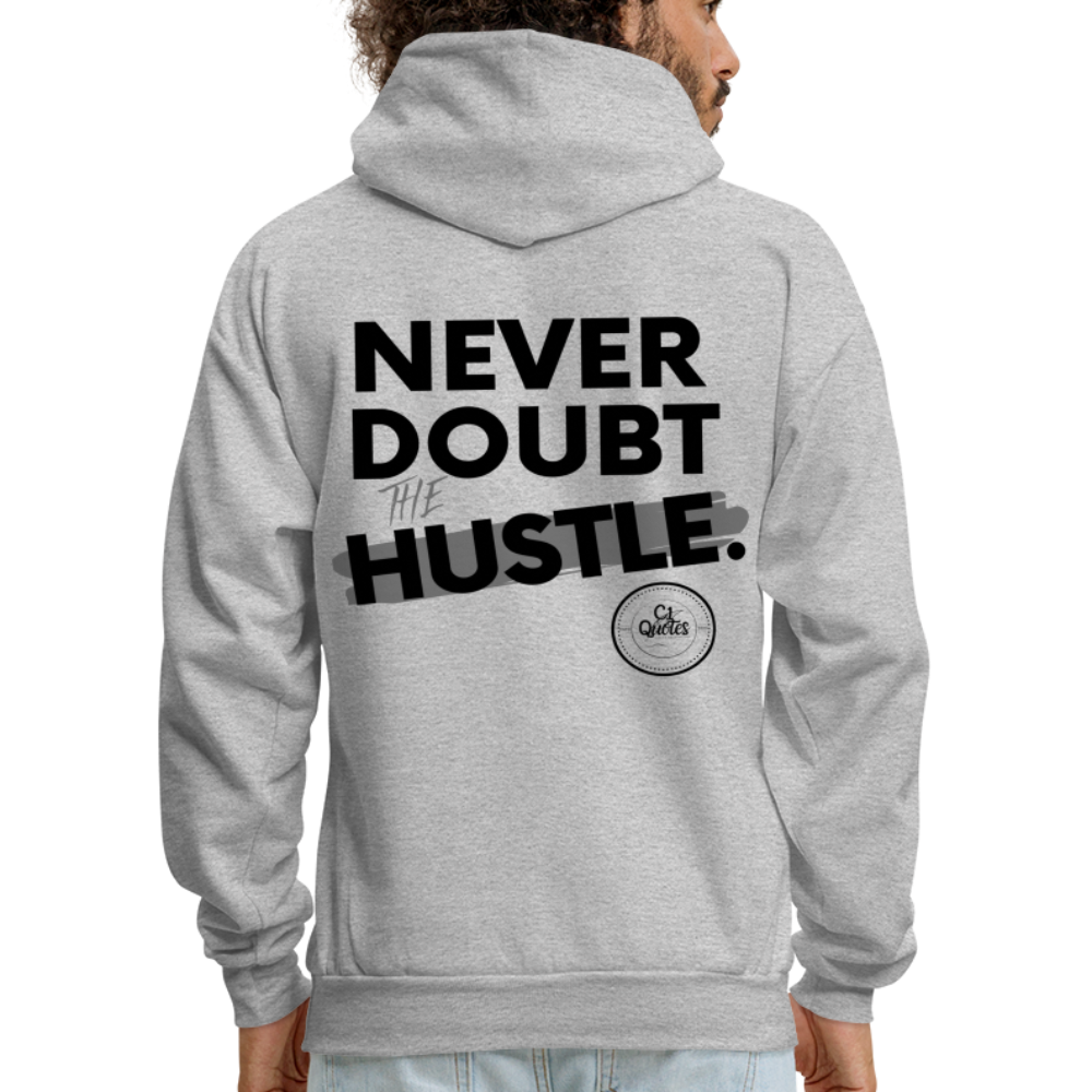Never Doubt Hoodie (Black Print)