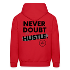 Never Doubt Hoodie (Black Print)