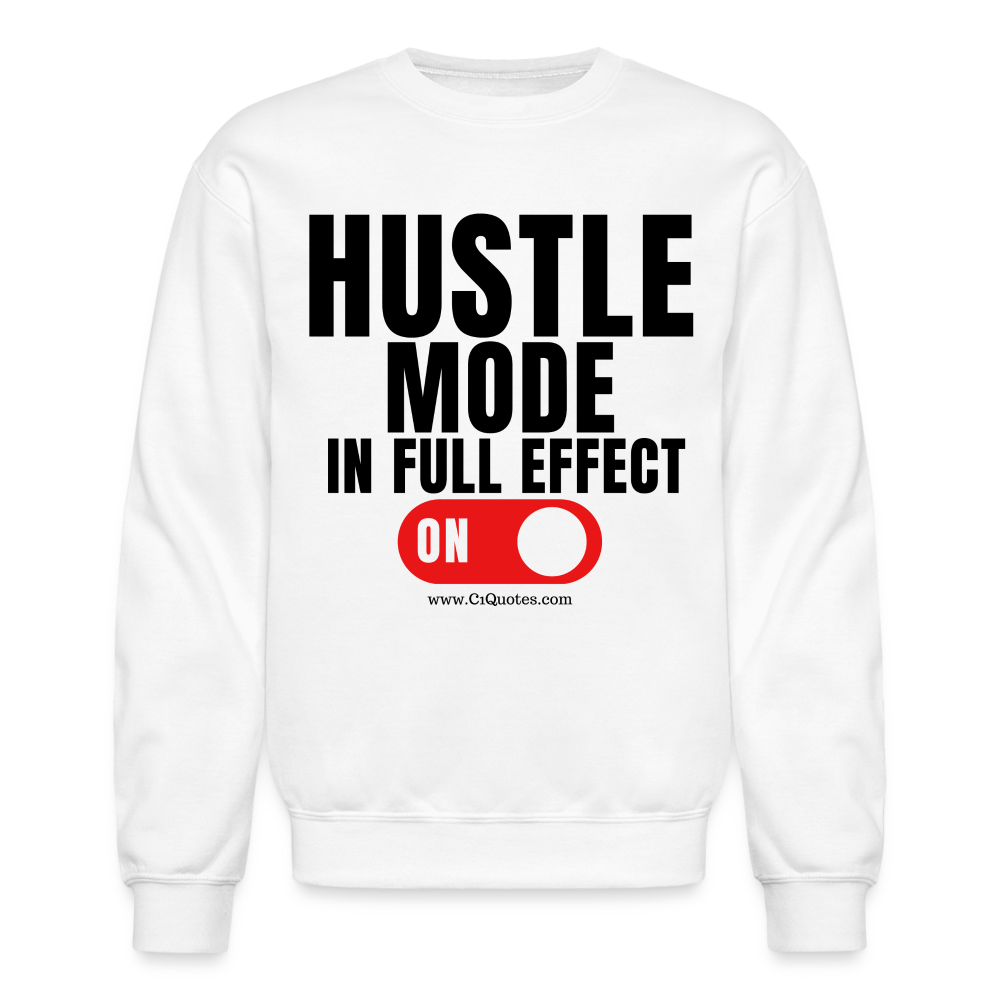 Hustle Mode Sweatshirt (Black Print)