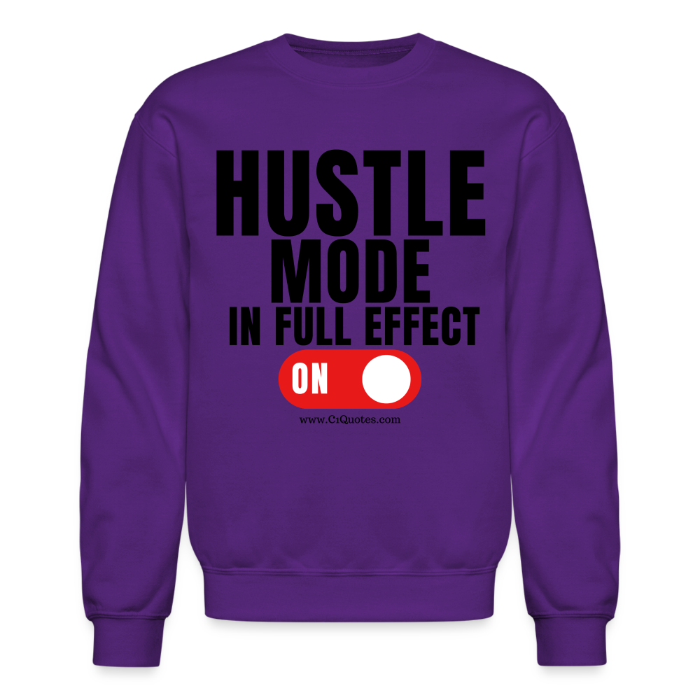 Hustle Mode Sweatshirt (Black Print)