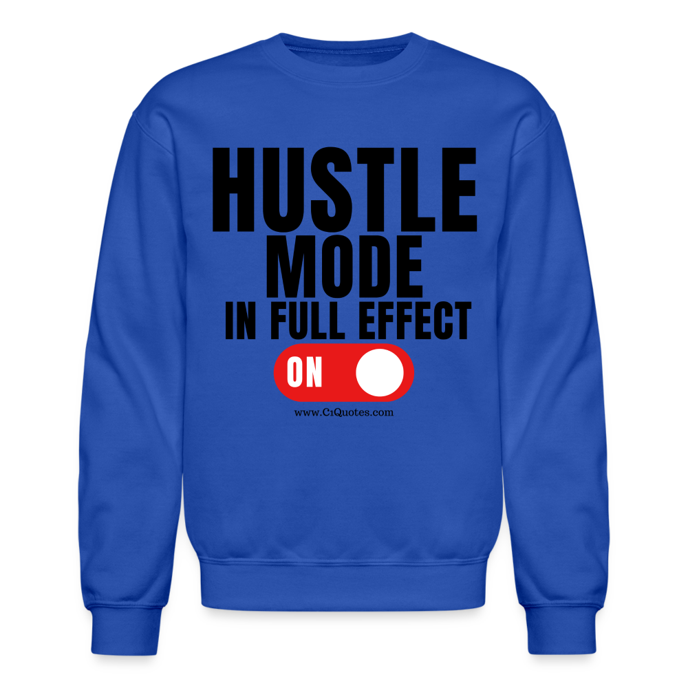 Hustle Mode Sweatshirt (Black Print)