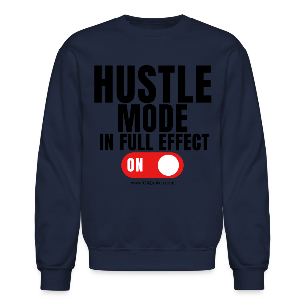 Hustle Mode Sweatshirt (Black Print)