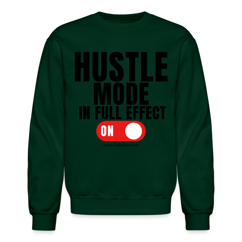 Hustle Mode Sweatshirt (Black Print)