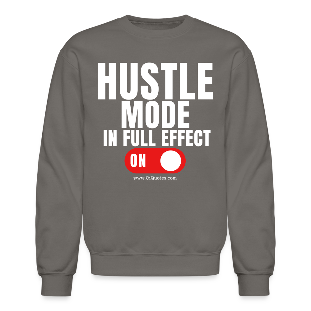 Hustle Mode Sweatshirt (White Print)