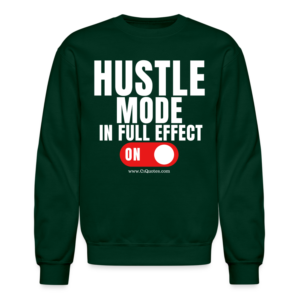 Hustle Mode Sweatshirt (White Print)