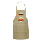 You Can Pray Adjustable Apron (Black)