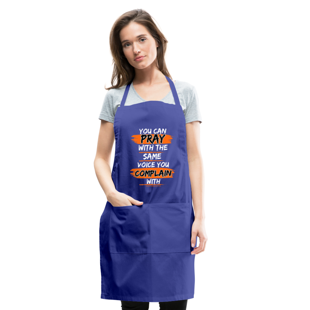 You Can Pray Adjustable Apron (Black)