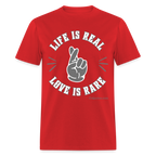 Life & Love Unisex Classic T-Shirt (Grey Print)