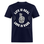 Life & Love Unisex Classic T-Shirt (Grey Print)