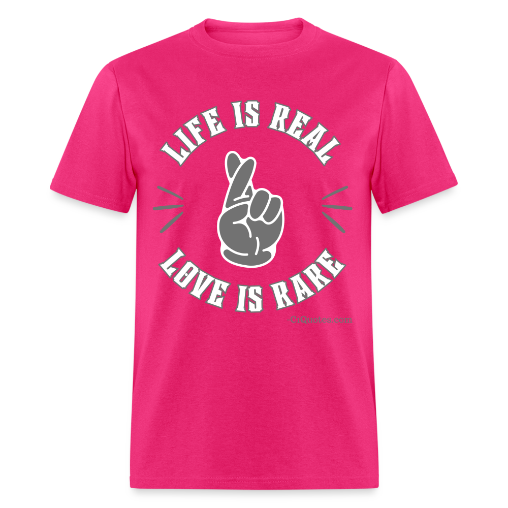 Life & Love Unisex Classic T-Shirt (Grey Print)