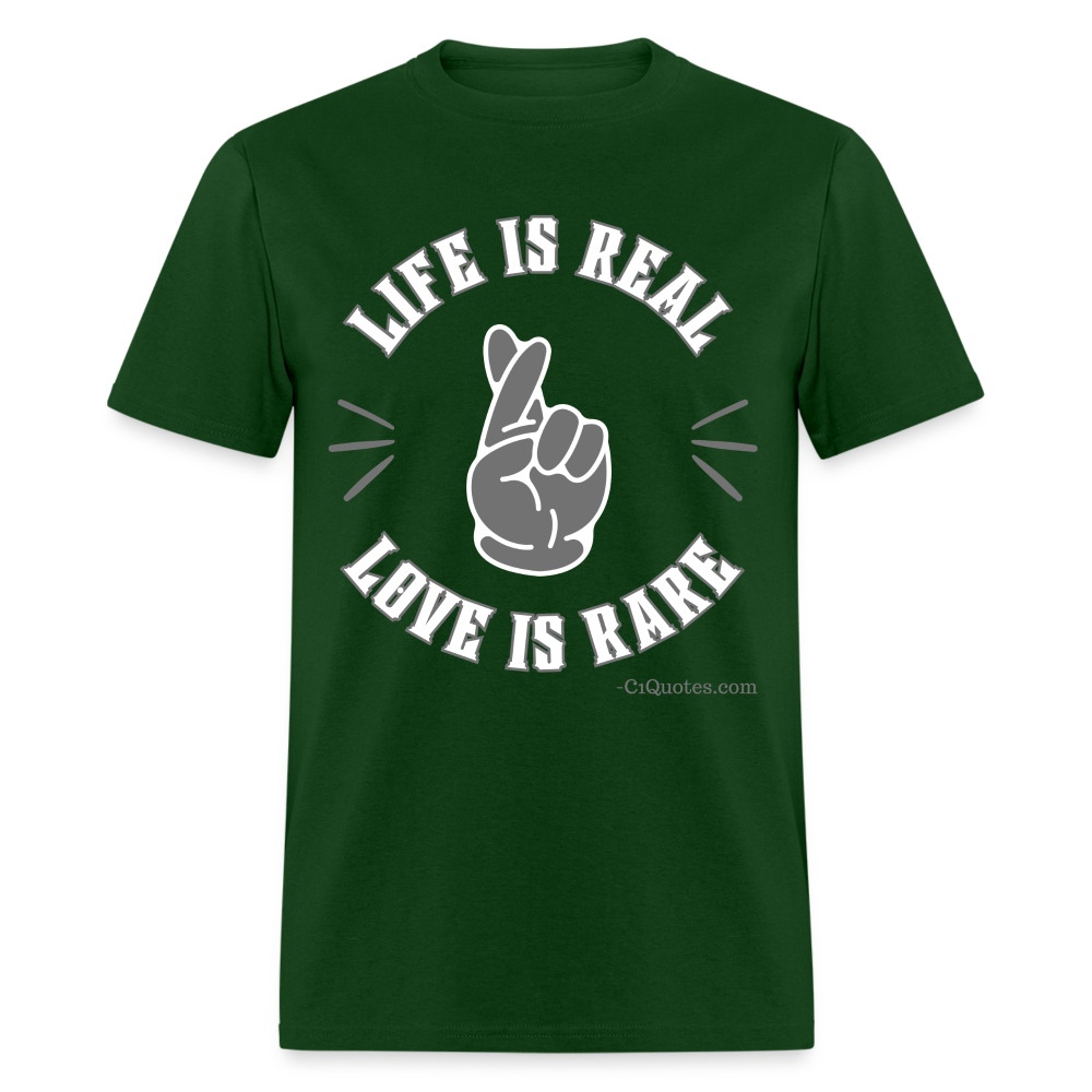 Life & Love Unisex Classic T-Shirt (Grey Print)