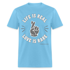Life & Love Unisex Classic T-Shirt (Grey Print)