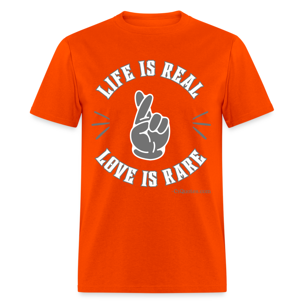Life & Love Unisex Classic T-Shirt (Grey Print)