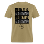 Motivated Unisex Classic T-Shirt Black Print)