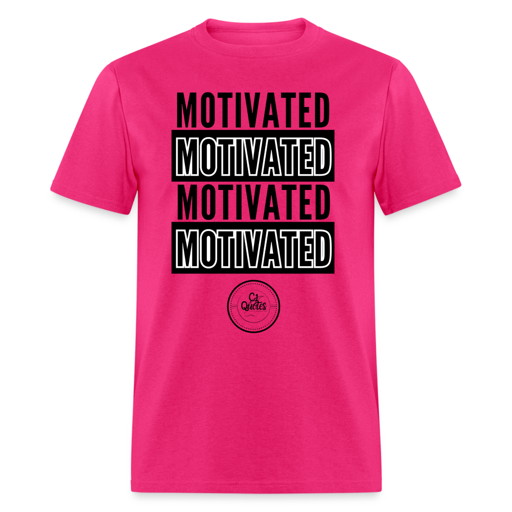 Motivated Unisex Classic T-Shirt Black Print)