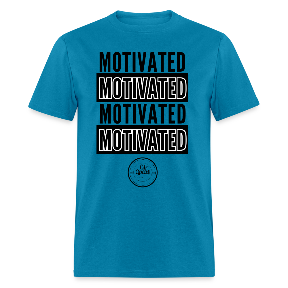 Motivated Unisex Classic T-Shirt Black Print)