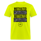 Motivated Unisex Classic T-Shirt Black Print)