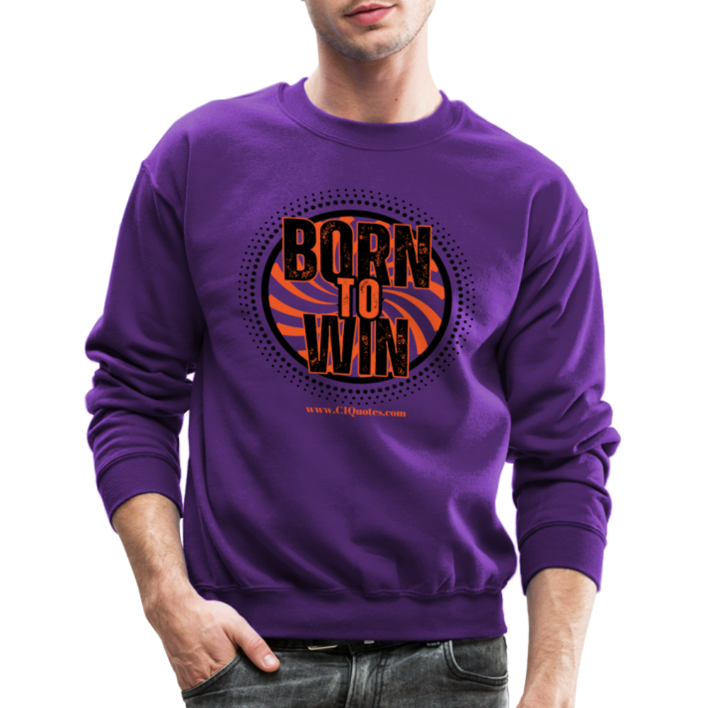 Born To Win Crewneck Sweatshirt (Black)