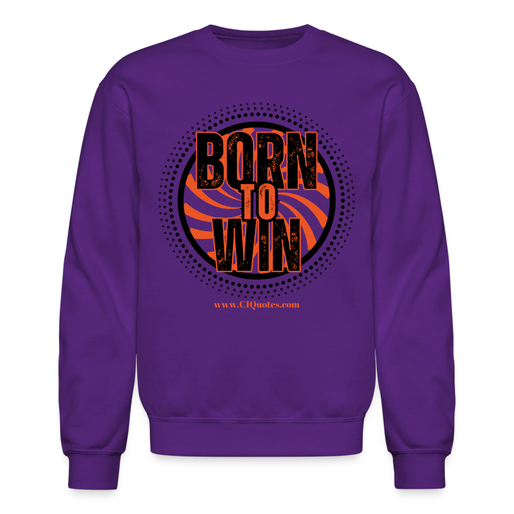 Born To Win Crewneck Sweatshirt (Black)