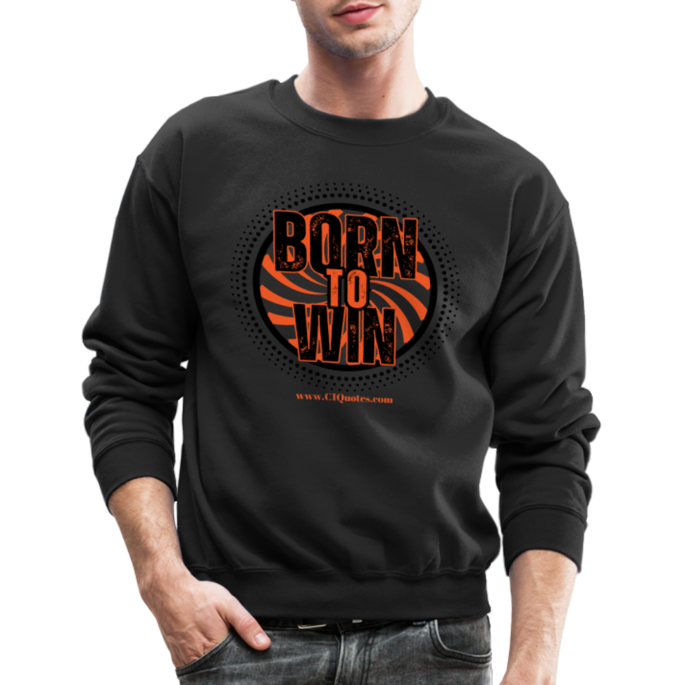 Born To Win Crewneck Sweatshirt (Black)