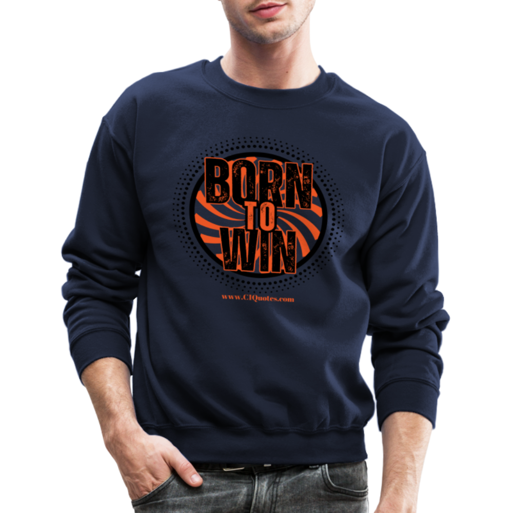 Born To Win Crewneck Sweatshirt (Black)