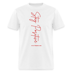 Stay Positive Unisex Classic T-Shirt (Red Print)