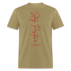 Stay Positive Unisex Classic T-Shirt (Red Print)