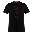Stay Positive Unisex Classic T-Shirt (Red Print)
