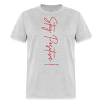 Stay Positive Unisex Classic T-Shirt (Red Print)