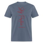 Stay Positive Unisex Classic T-Shirt (Red Print)