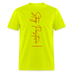 Stay Positive Unisex Classic T-Shirt (Red Print)