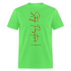 Stay Positive Unisex Classic T-Shirt (Red Print)