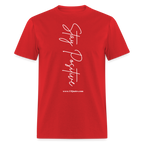 Stay Positive Unisex Classic T-Shirt (White Print)