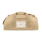 Success Over Excuses Duffel Bag