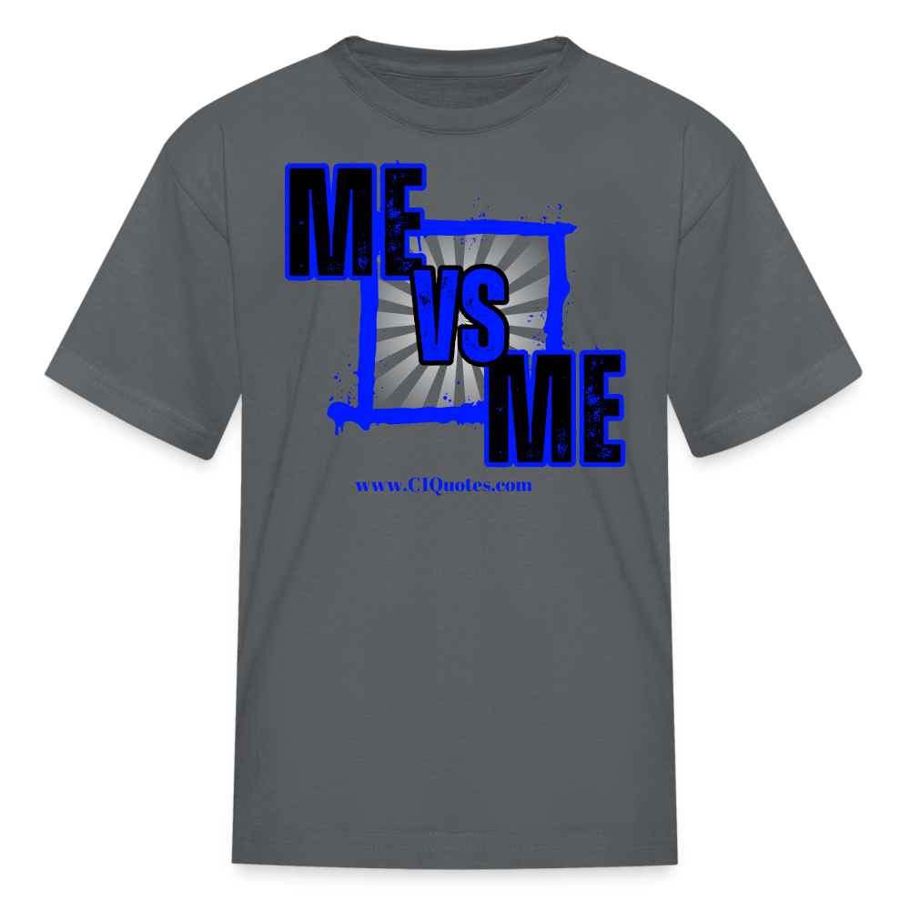 Me vs Me Kids' T-Shirt (Blue)