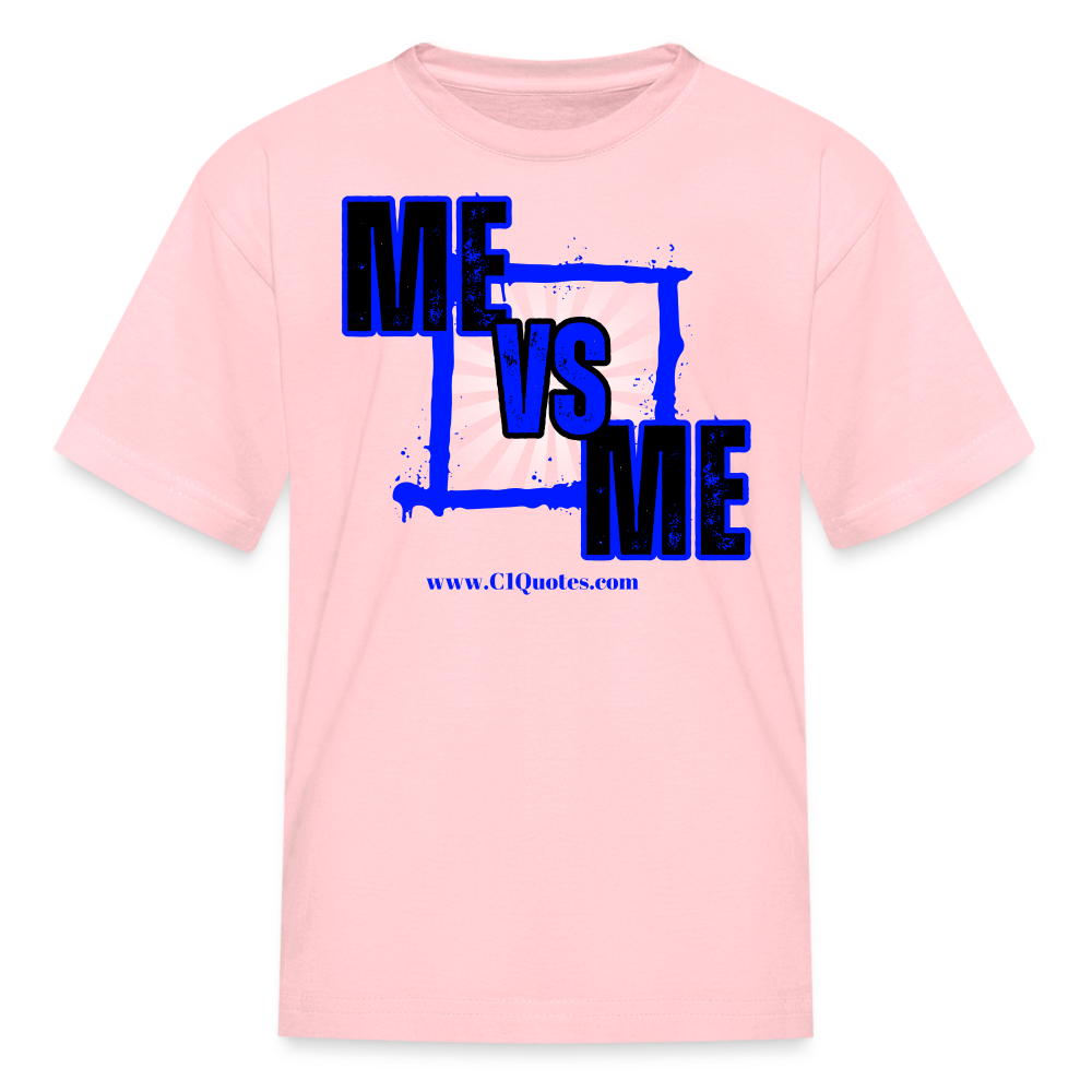 Me vs Me Kids' T-Shirt (Blue)
