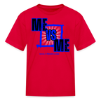 Me vs Me Kids' T-Shirt (Blue)