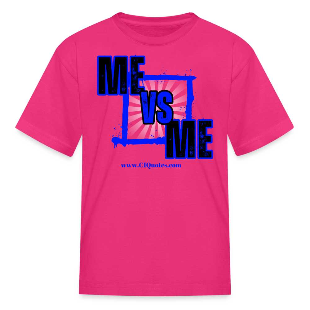 Me vs Me Kids' T-Shirt (Blue)