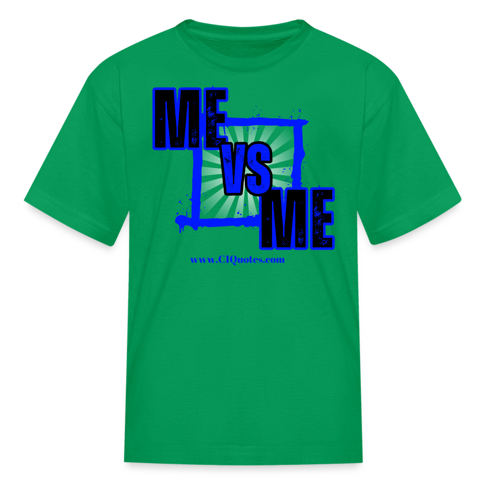 Me vs Me Kids' T-Shirt (Blue)